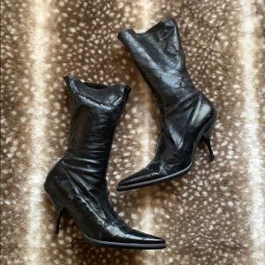 Miu Miu stiletto heel boot size 40